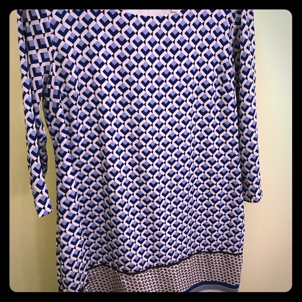 Old Navy Boat Neck 3/4 sleeve dress